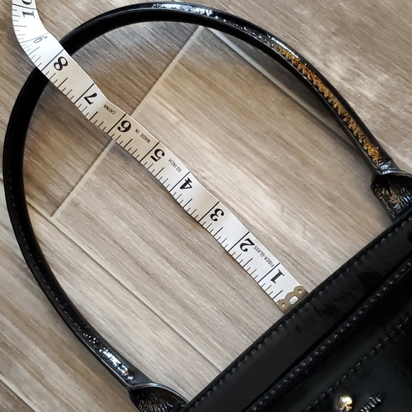 Kate Spade Black Patent Leather Purse - Picture 11 of 14